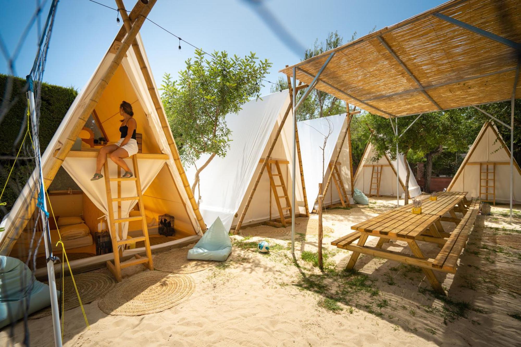 Kampaoh Hostel El Palmar เอลปัลมาร์ ภายนอก รูปภาพ